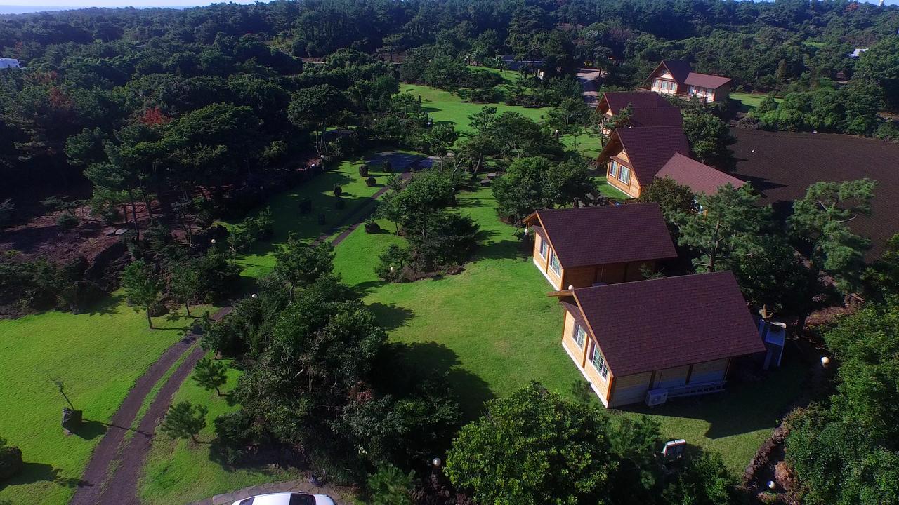 Jeju Bille Log Pension Seogwipo Bagian luar foto