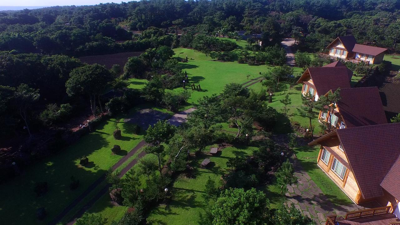 Jeju Bille Log Pension Seogwipo Bagian luar foto